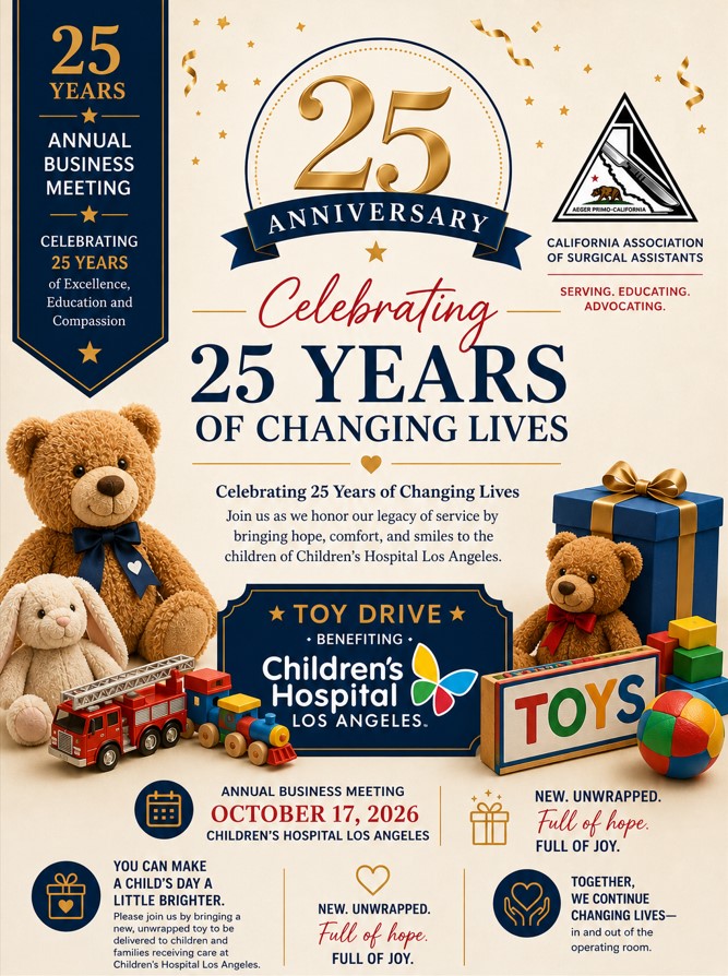 2026 Toy Drive — Benefiting Children's Hospital Los Angeles